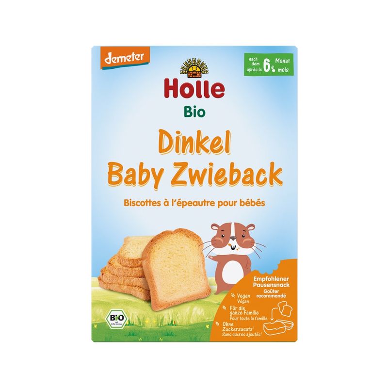 Holle  Bio-Babyzwieback Dinkel - Produktbild
