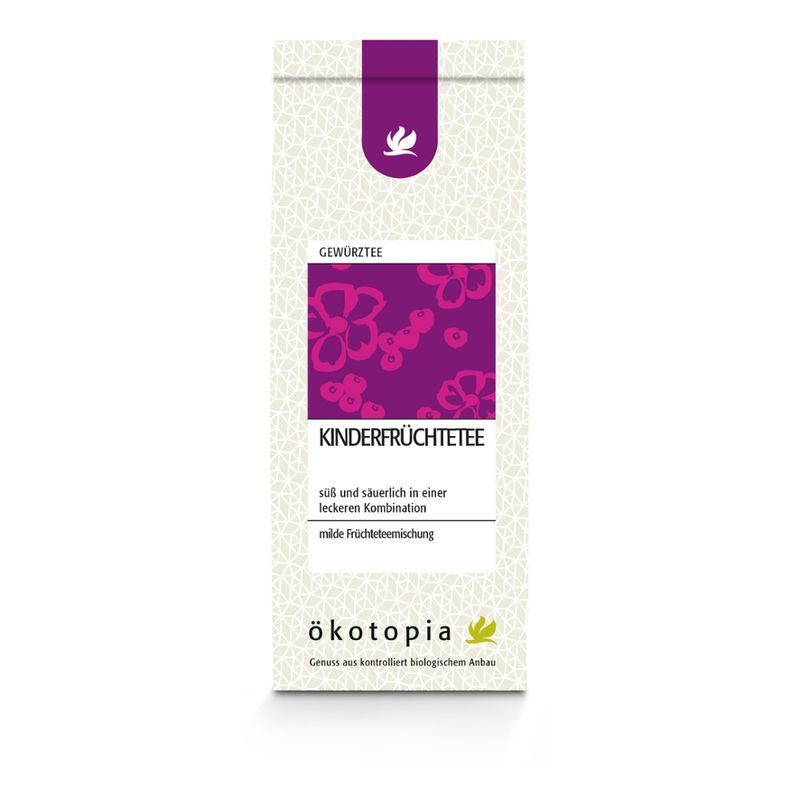 Ökotopia  Kinderfrüchtetee kbA 100 g - Produktbild