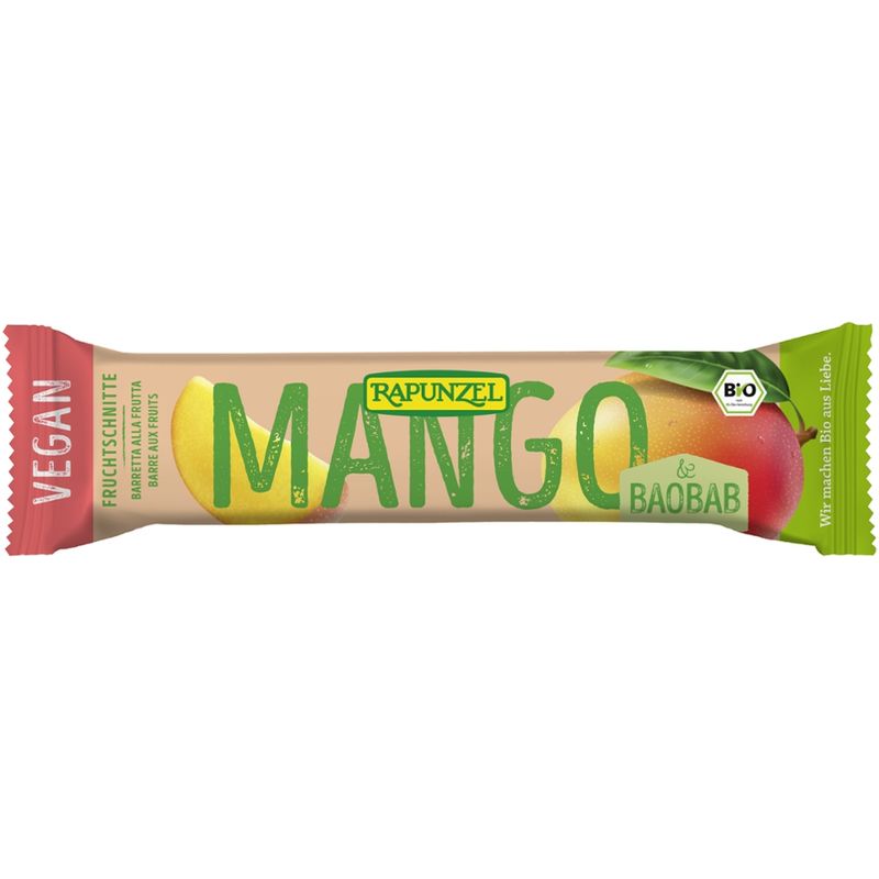 Rapunzel Fruchtschnitte Mango-Baobab - Produktbild