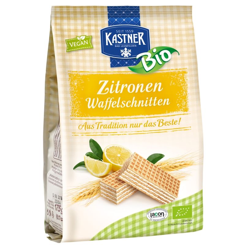 Kastner Bio Zitronen Waffel 175g - Produktbild