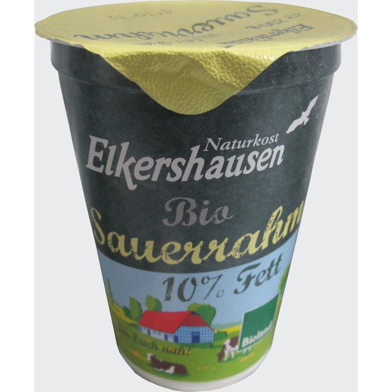 Naturkost Elkershausen Sauerrahm 10 % - Produktbild