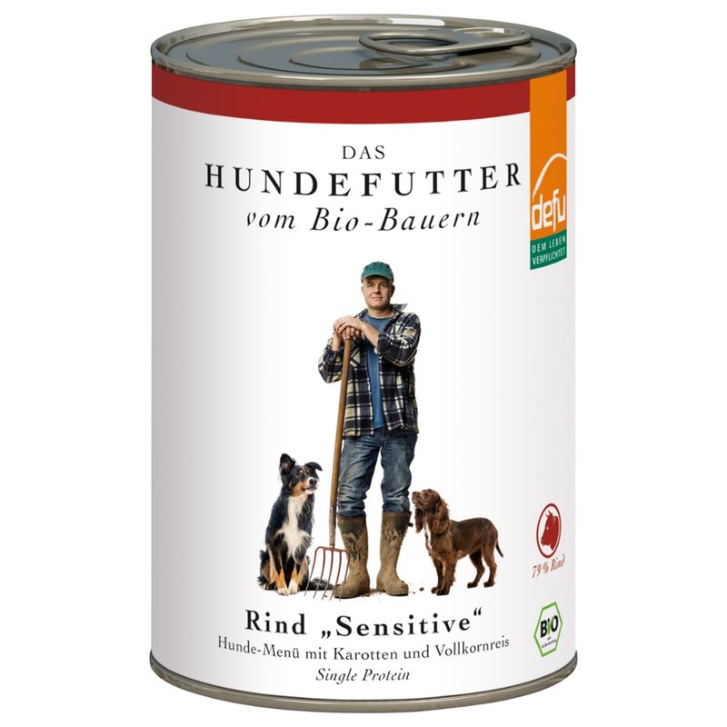 defu - Das Tierfutter vom Bio-Bauern Rind "Sensitiv" - Produktbild