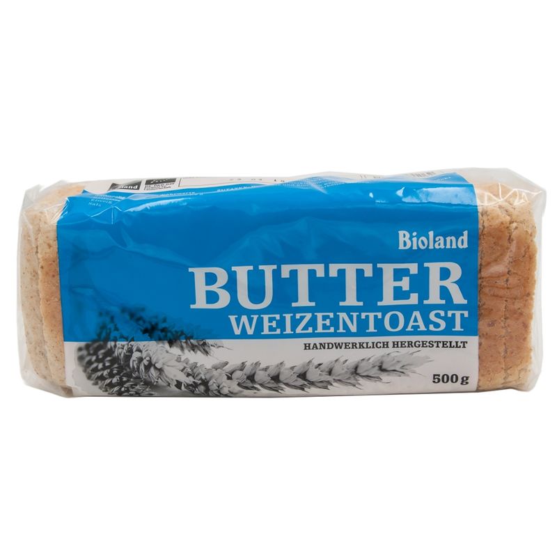 Das Backhaus Bioland Weizen Butter-Toast - Produktbild