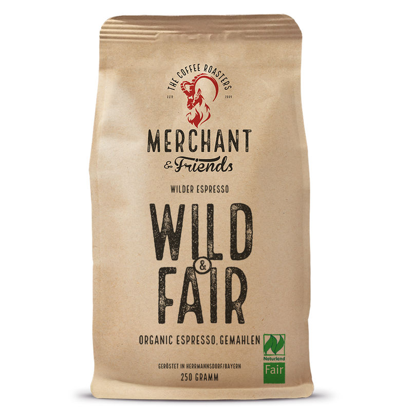 Merchant & Friends Wild & Fair  ORGANIC ESPRESSO - Produktbild