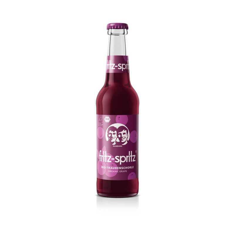 fritz-spritz fritz-spritz bio-traubenschorle 0,33 l - Produktbild
