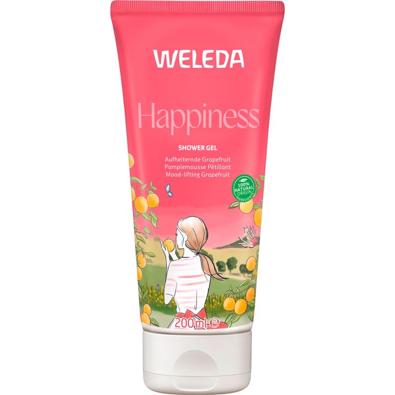 Weleda WELEDA Happiness Shower Gel Grapefruit - Produktbild