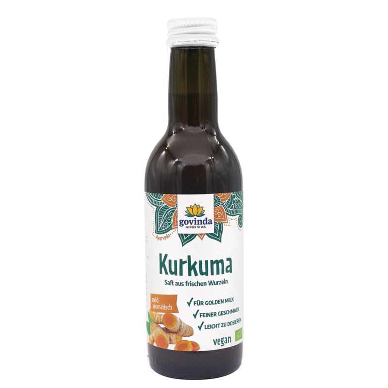 Govinda Kurkuma Saft - Produktbild