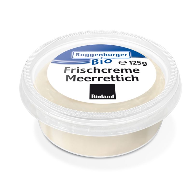 Roggenburger Bio Roggenburger Frischcreme Meerrettich 125 g PRE PACK - Produktbild