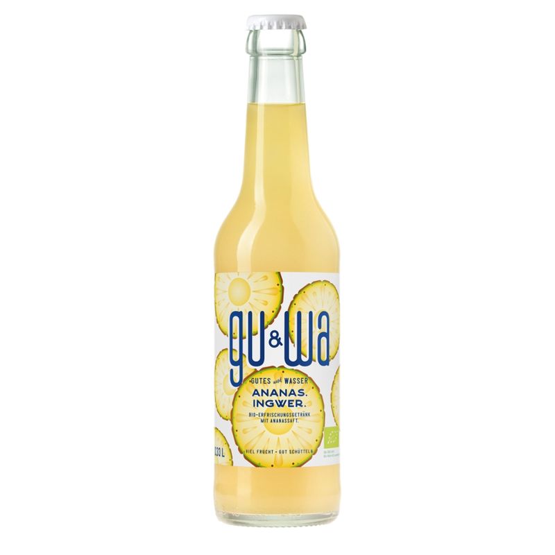 gu&wa  gu&wa Bio Ananas.Ingwer - Produktbild