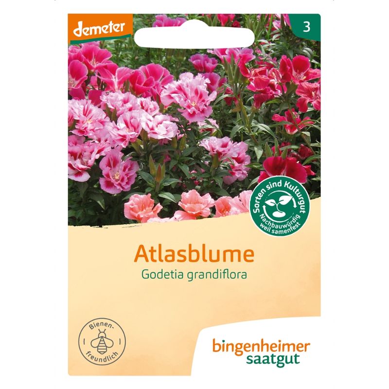 Bingenheimer Saatgut Atlasblume - Blumen (Saatgut) - Produktbild