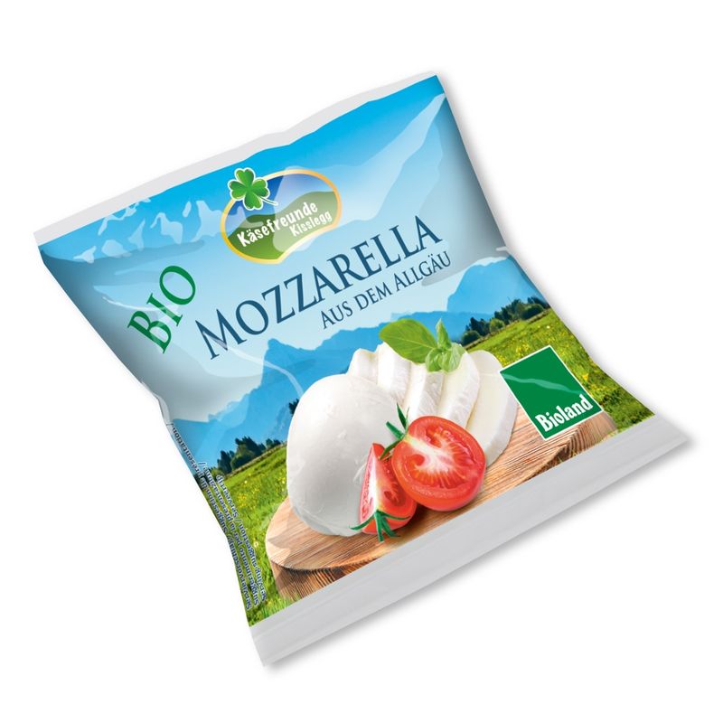 Züger Frischkäse AG Allgäuer Bioland Mozzarella Kugel 125g - Produktbild