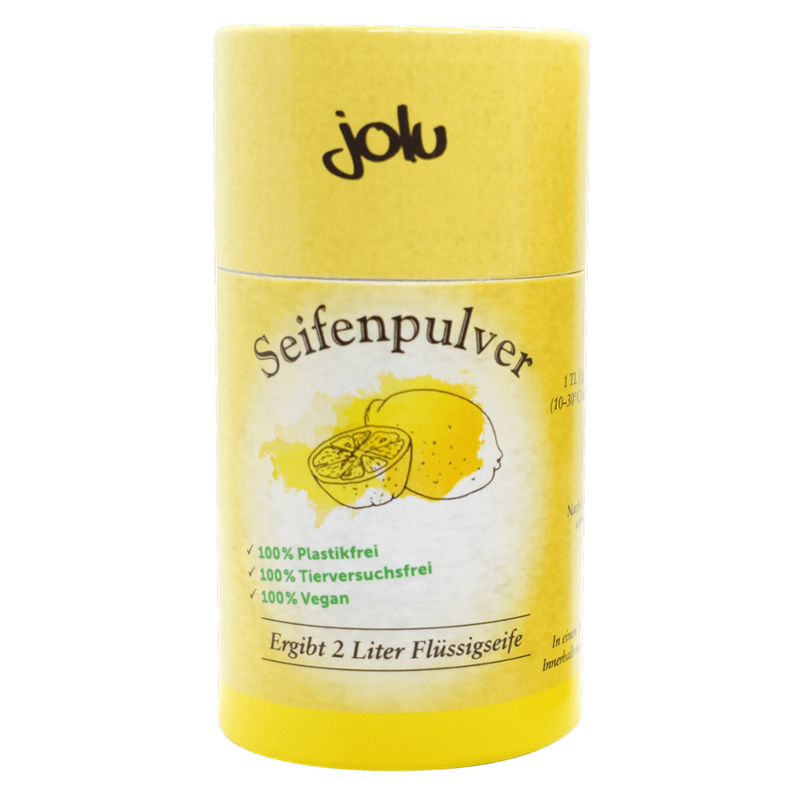 jolu Naturkosmetik Seifenpulver Zitrone - Produktbild