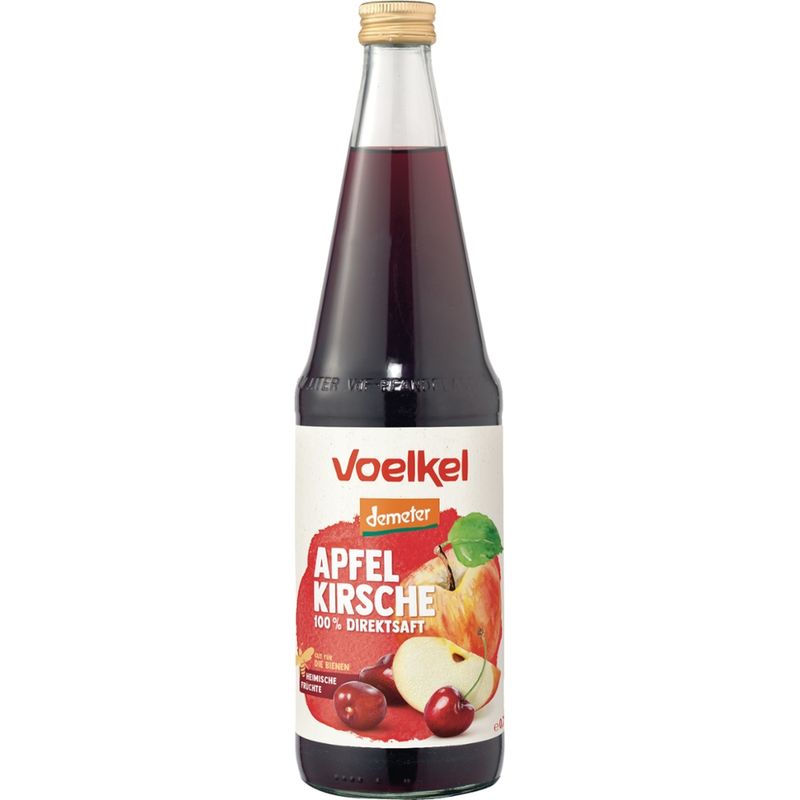 Voelkel Apfel Kirsche 100% Direktsaft - Produktbild