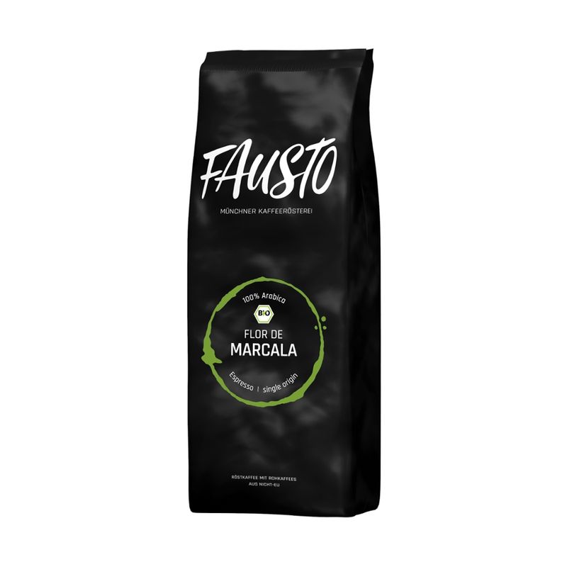 FAUSTO KAFFEERÖSTEREI GmbH Espresso Flor de Marcala 250 Gramm - Produktbild