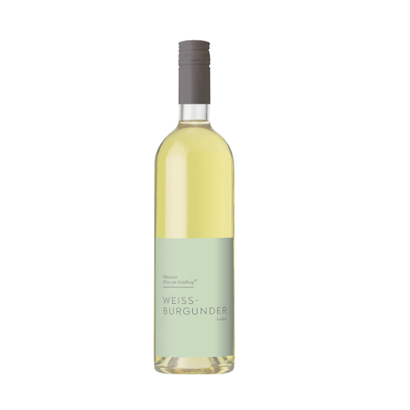 Ökoweine Haus am Goldberg Bio Rheinhessen Weissburgunder trocken 0,75 L Basic Linie - Produktbild