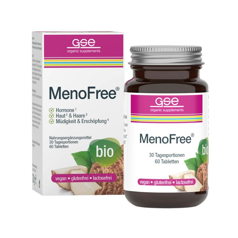 GSE  MenoFree® (Bio), 60 Tabl. à 500 mg - Produktbild