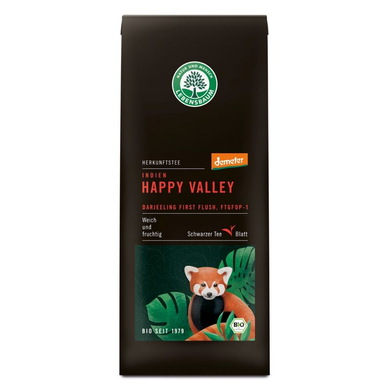 LEBENSBAUM Happy Valley Darjeeling First Flush - Produktbild