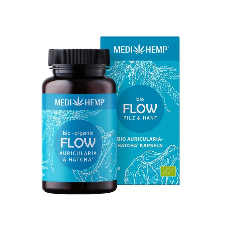 MEDIHEMP MEDIHEMP Bio FLOW Auricularia-HATCHA® Kapseln - Produktbild