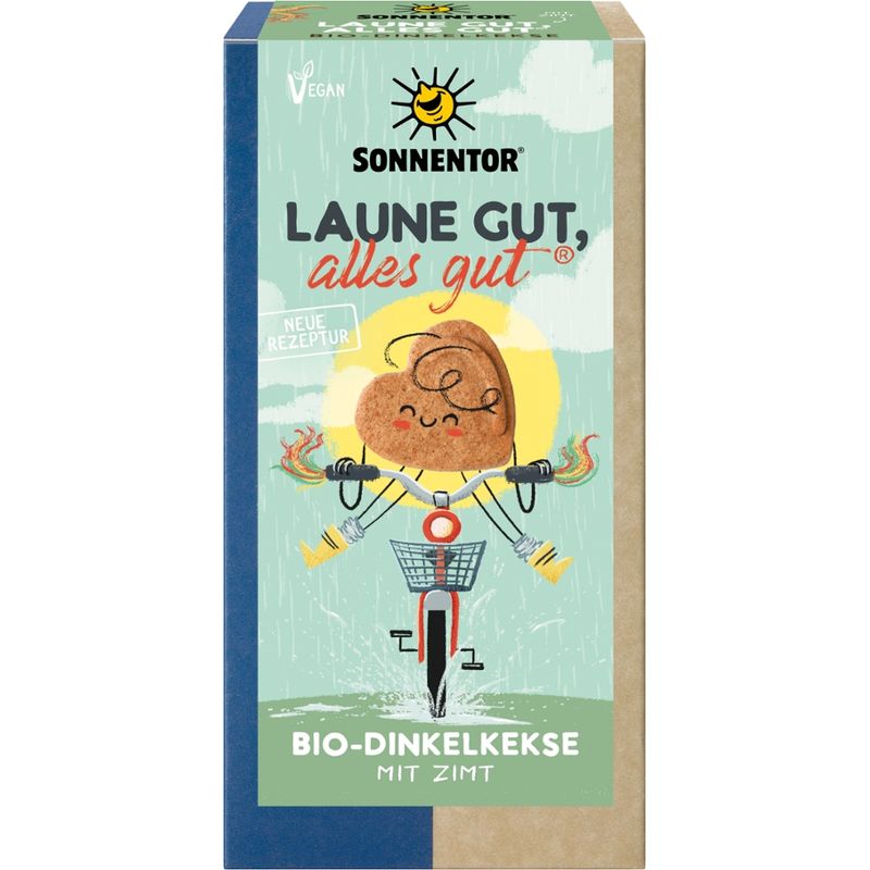 Sonnentor Laune gut, alles gut® Kekse, Packung - Produktbild