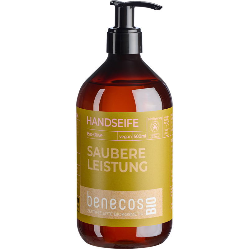 benecos benecosBIO Handseife BIO-Olive - SAUBERE LEISTUNG - Produktbild
