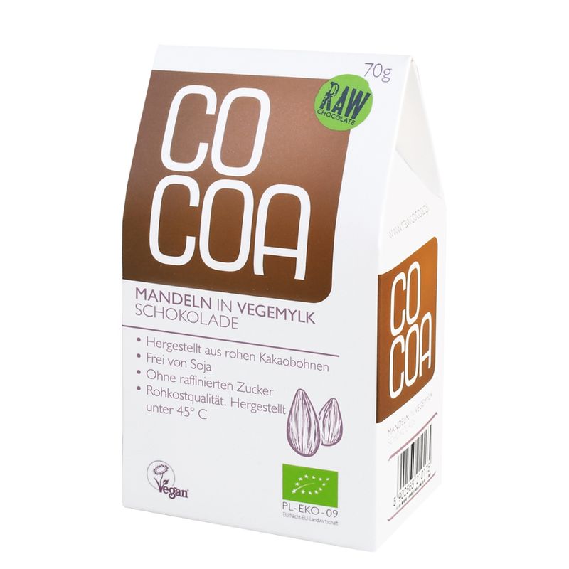 Cocoa Cocoa Mandeln in Vegemylk Schokolade - Produktbild
