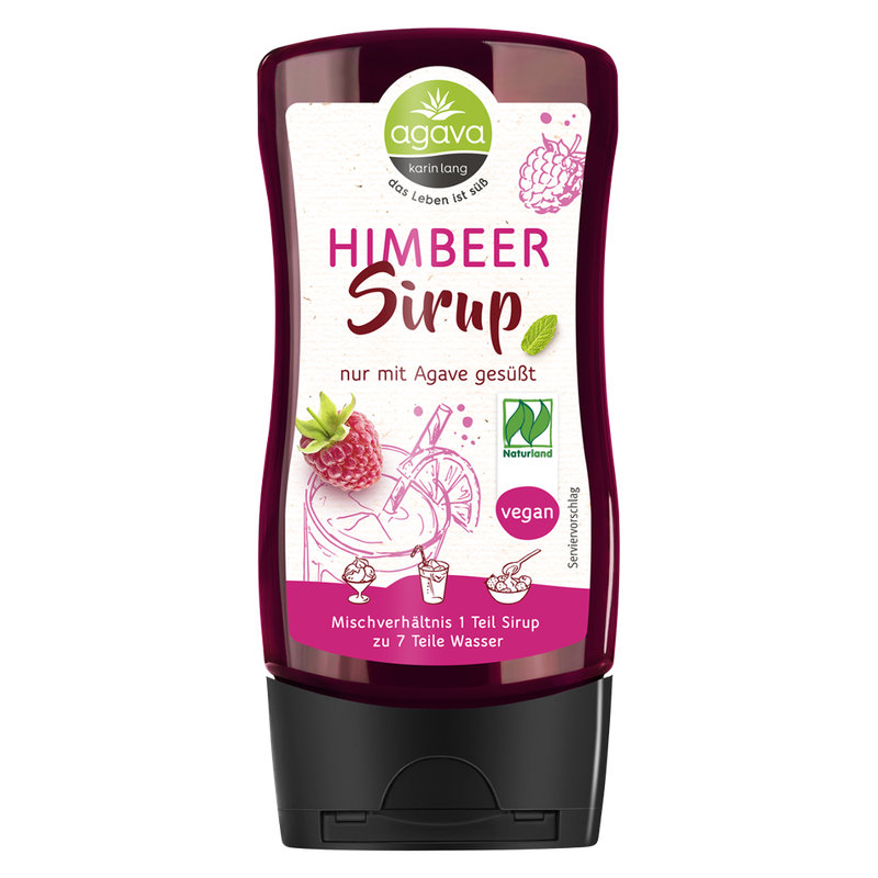 Agava Himbeersirup - Produktbild