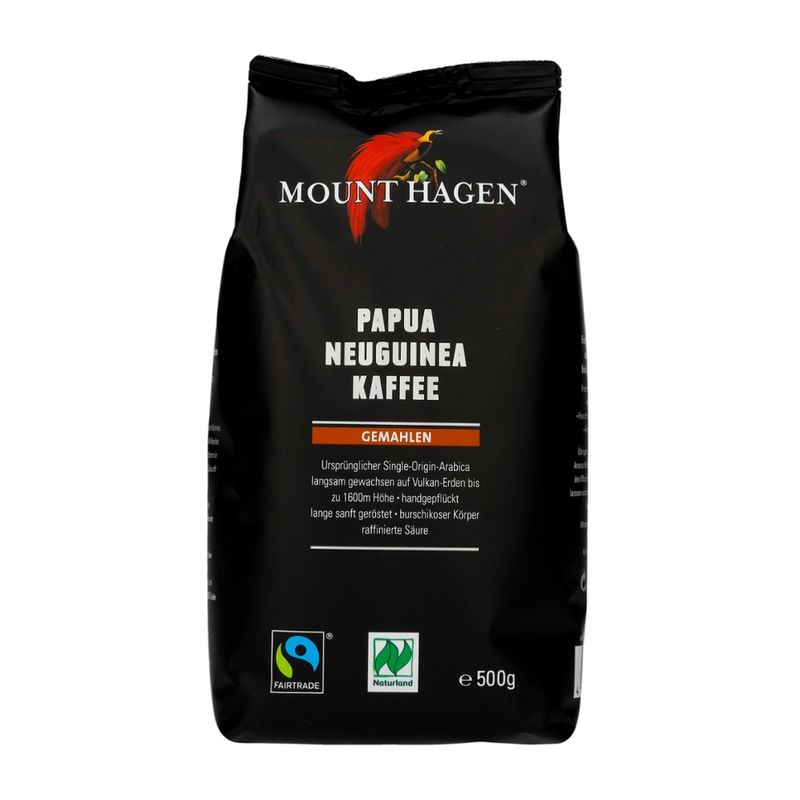 Mount Hagen Papua Neuginea Röstkaffee, gemahlen, Fairtrade - Produktbild