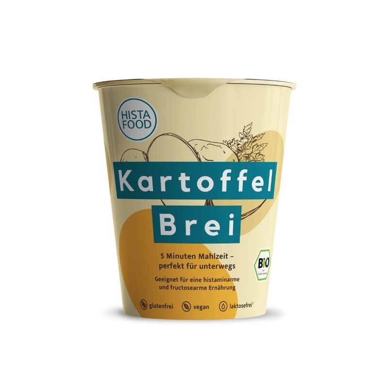 HistaFood Bio KartoffelBrei  – To Go Becher - Produktbild