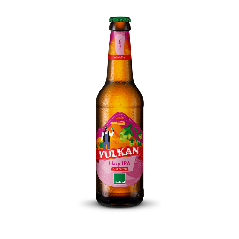 VULKAN Vulkan BIO Hazy IPA alkoholfrei 0,33l LN - Produktbild