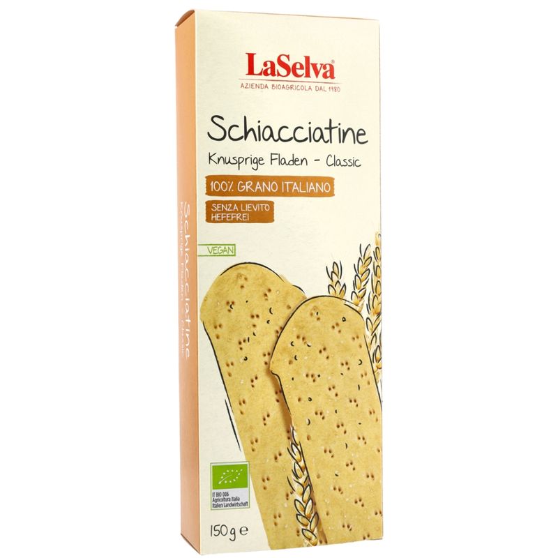 LaSelva Schiacciatine - Knusprige Fladen - Produktbild