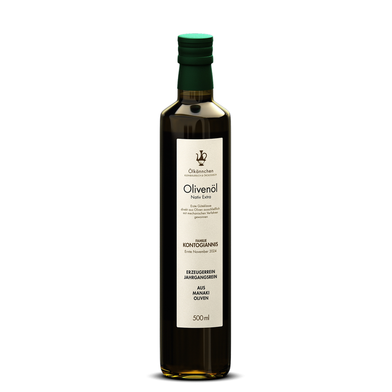 Ölkännchen Ölkännchen Familie Kontogiannis, 100% Manaki, Corinth GR 500ml - Produktbild