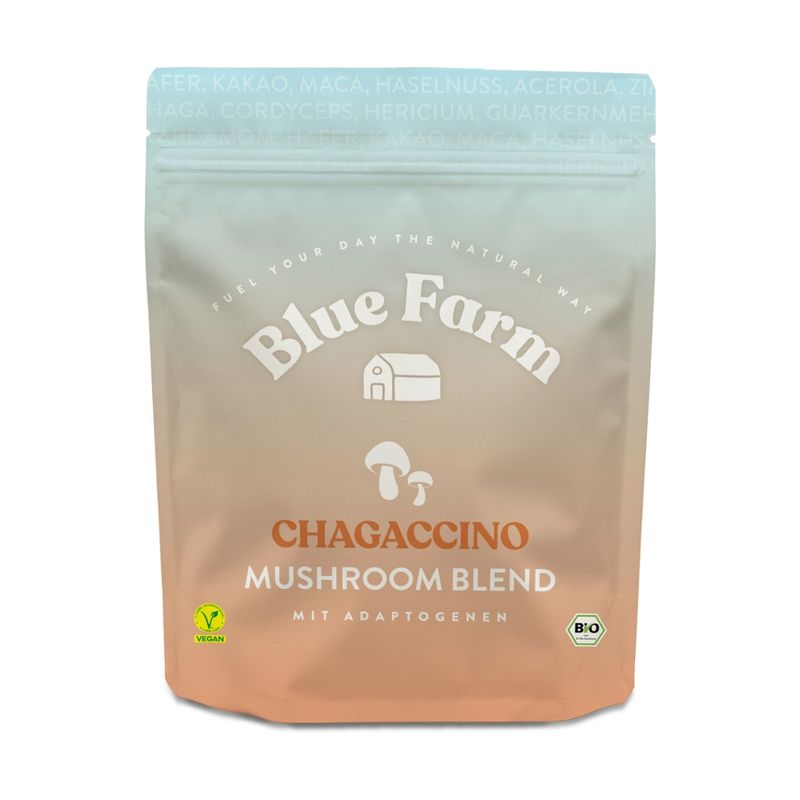 Blue Farm Blue Farm Chagaccino (bio) mit Vitalpilz Chaga - Produktbild