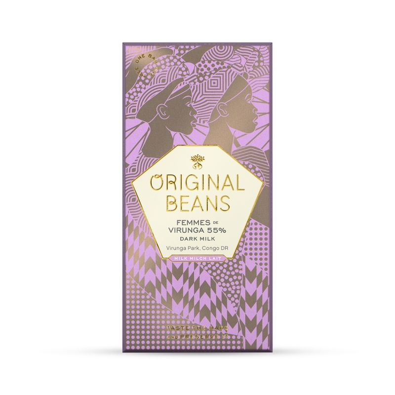 Original Beans Original Beans Femmes de Virunga 55% Bio Milchschokolade - Produktbild