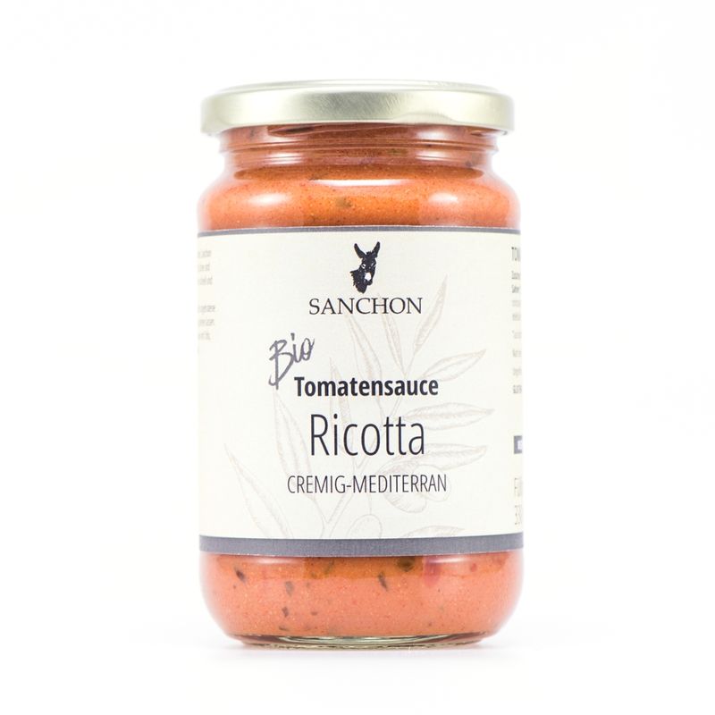 Sanchon FS Tomatensauce Ricotta, 330 ml, SANCHON, bio - Produktbild