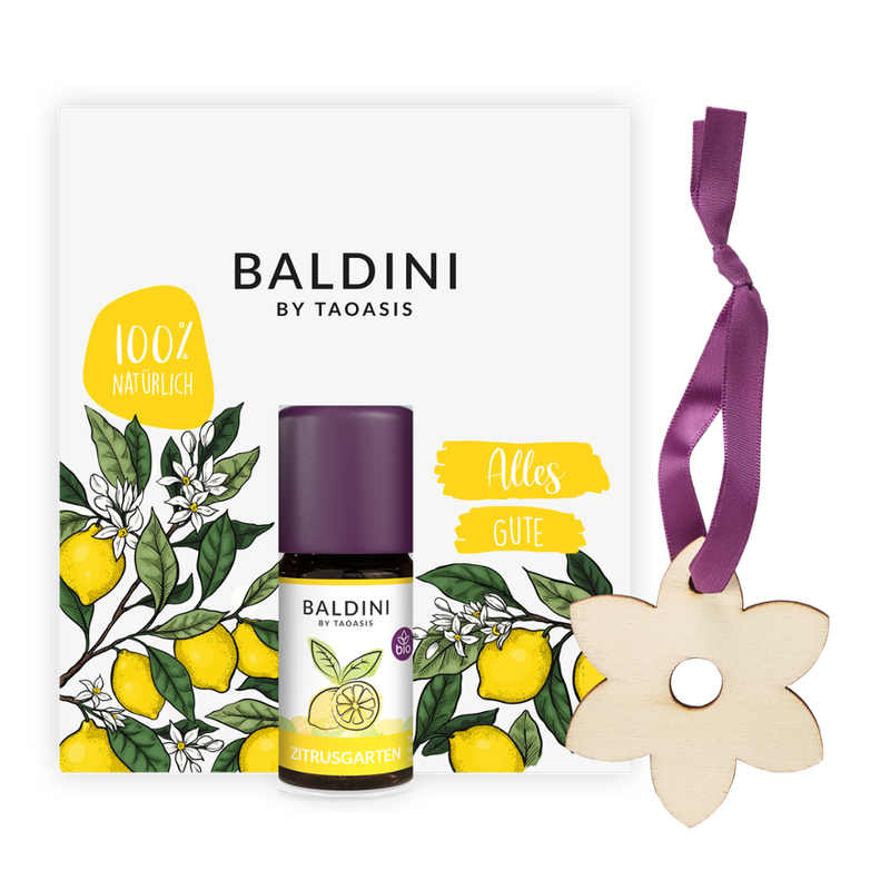 Baldini Baldini Zitrusgarten Mini-Duftset mit Holzblüte 5ml - Produktbild