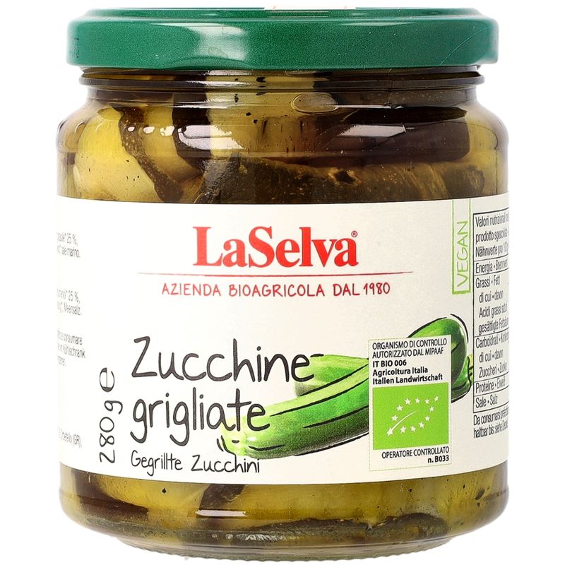 LaSelva Gegrillte Zucchini in Öl - Produktbild