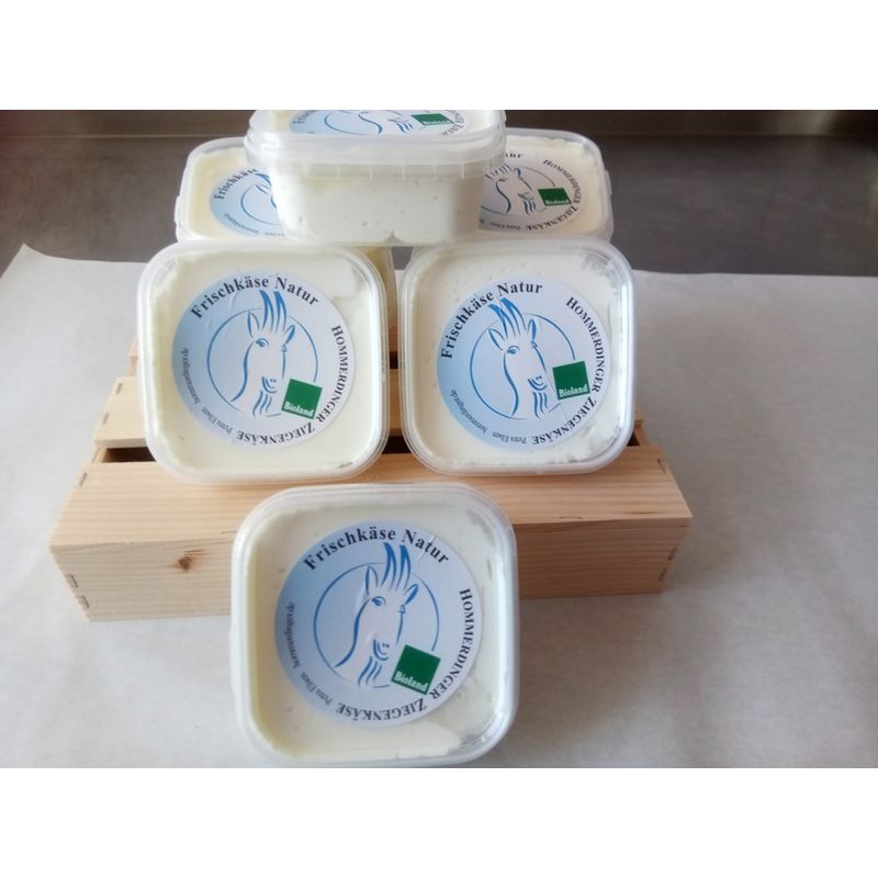 Hommerdinger Ziegenkäse Hommerdinger Ziegenfrischkäse Natur - Produktbild