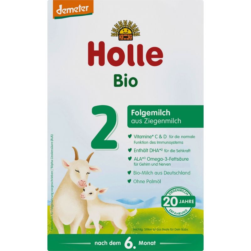 Holle  Bio-Folgemilch 2 aus Ziegenmilch - Produktbild