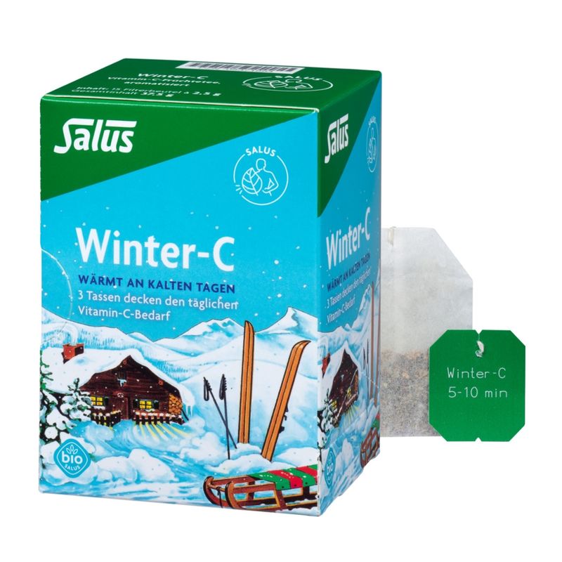 Salus® Salus® Winter-C Vitamin C Früchtetee bio 15FB - Produktbild