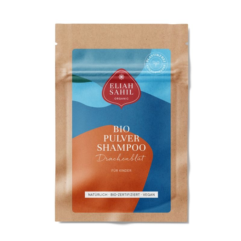 Eliah Sahil Bio Shampoo Kinder Special Edition Drachenblut Travel Size 10g - Produktbild