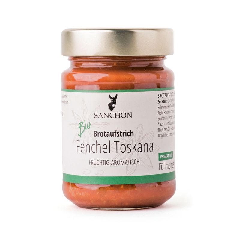 Sanchon BA Brotaufstrich Fenchel Toskana, 190 g, SANCHON, bio - Produktbild