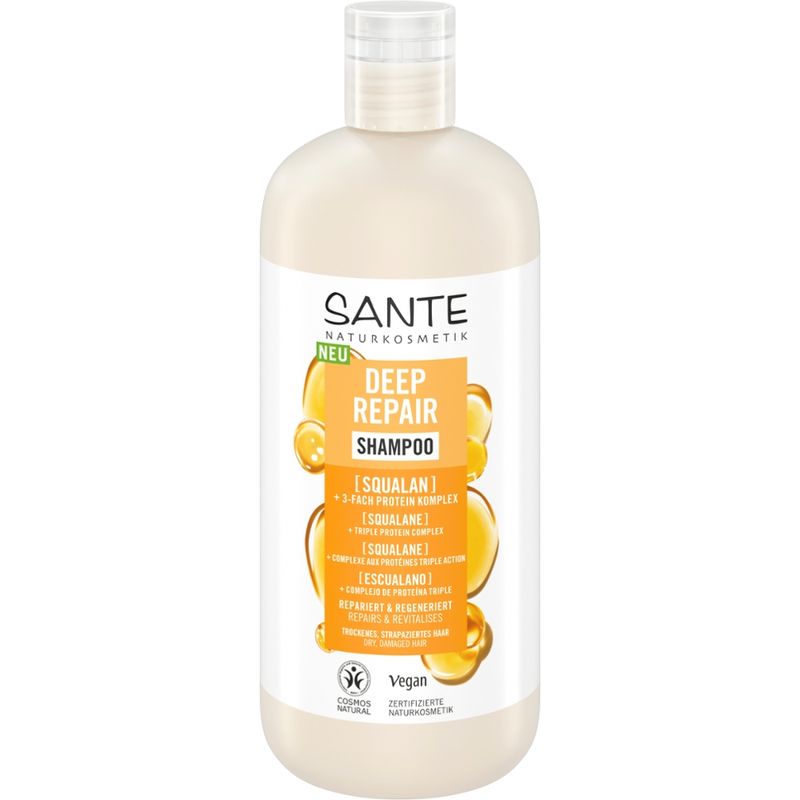Sante SANTE DEEP REPAIR Shampoo Squalan + 3-Fach Protein Komplex - Produktbild