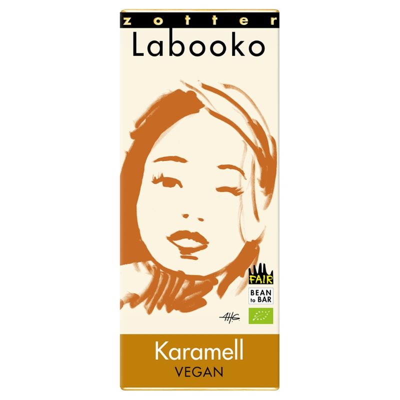 Zotter Schokolade Labooko -  Karamell VEGAN - Produktbild