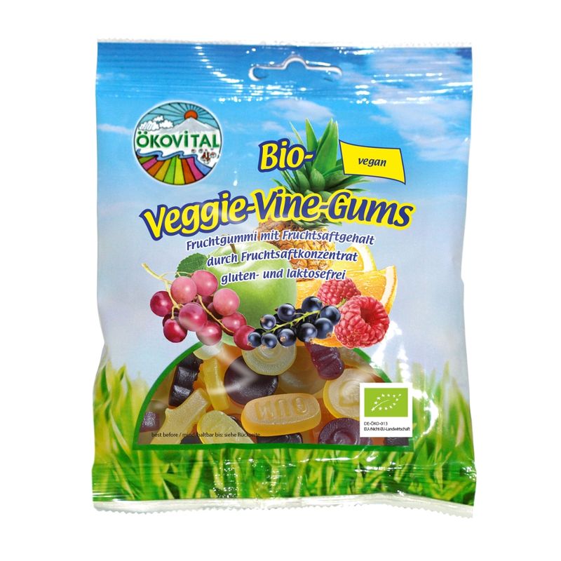 Ökovital Ökovital Bio Veggie Vine Gums - Produktbild