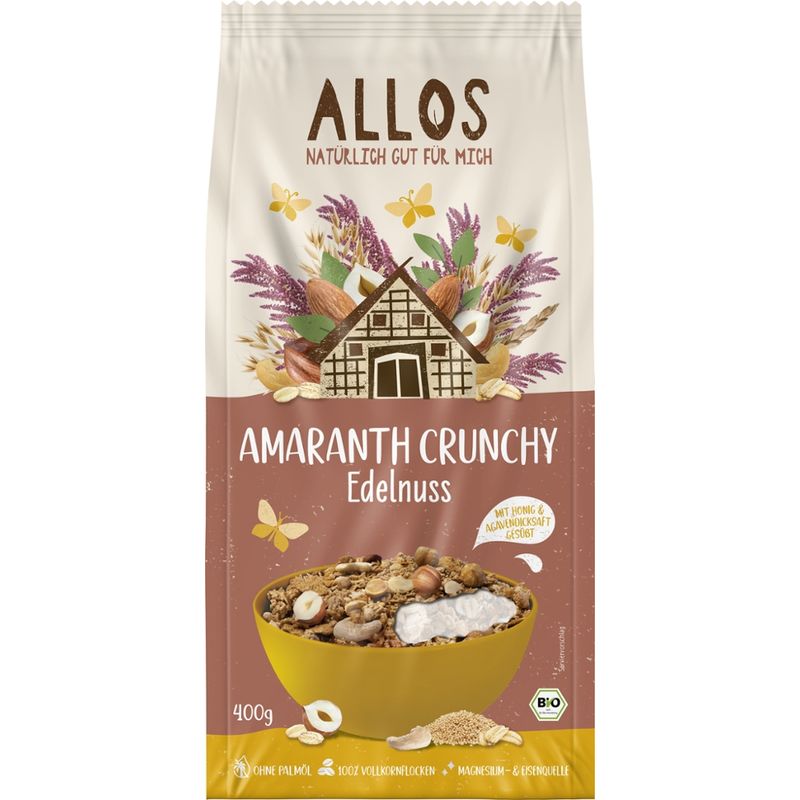 Allos Amaranth Crunchy Edelnuss - Produktbild