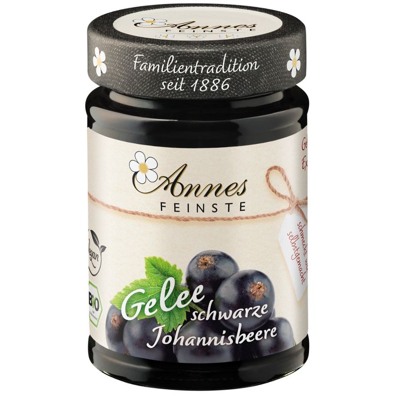 Annes Feinste Bio Schwarzes Johannisbeer Gelee extra - Produktbild