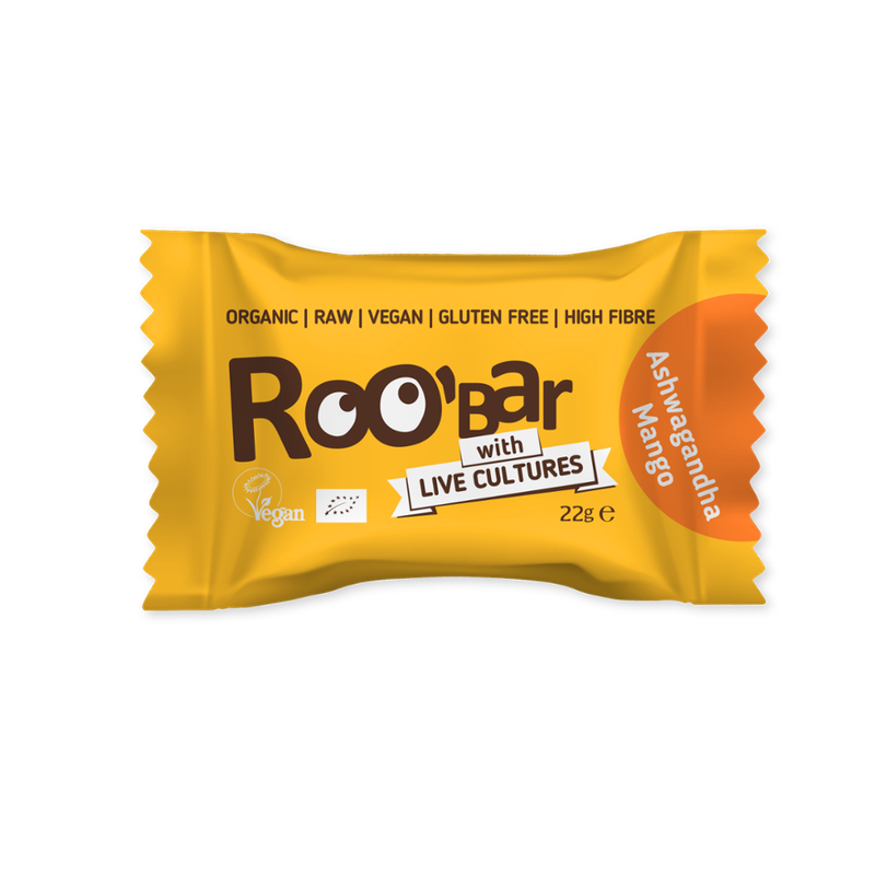 Roobar RooBiotic Ashwahgandha Mango, 22g, glutenfrei - Produktbild