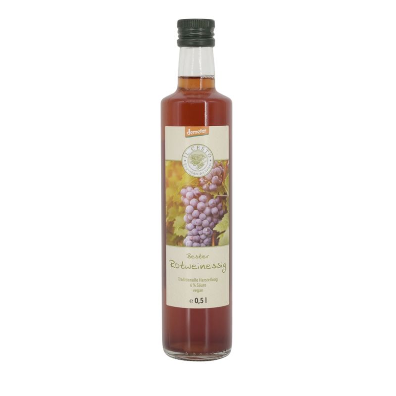 Il Cesto demeter Rotweinessig - Produktbild