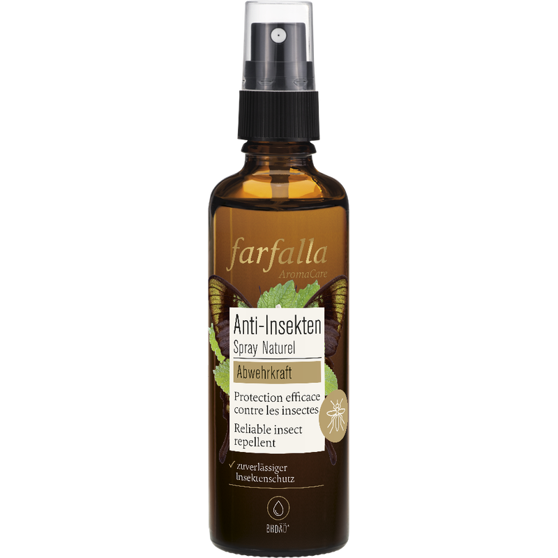 farfalla Abwehrkraft, Naturel, Anti-Insektenspray, 75ml - Produktbild