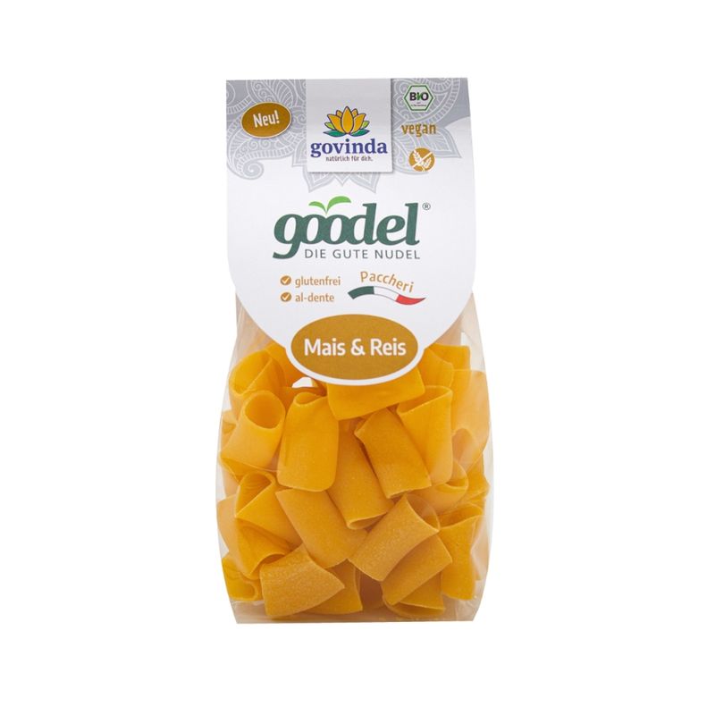 Govinda Goodel Paccheri Mais und Reis, BIO - Produktbild